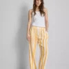 Calças de pijama de perna reta com folhos «Love to Lounge»