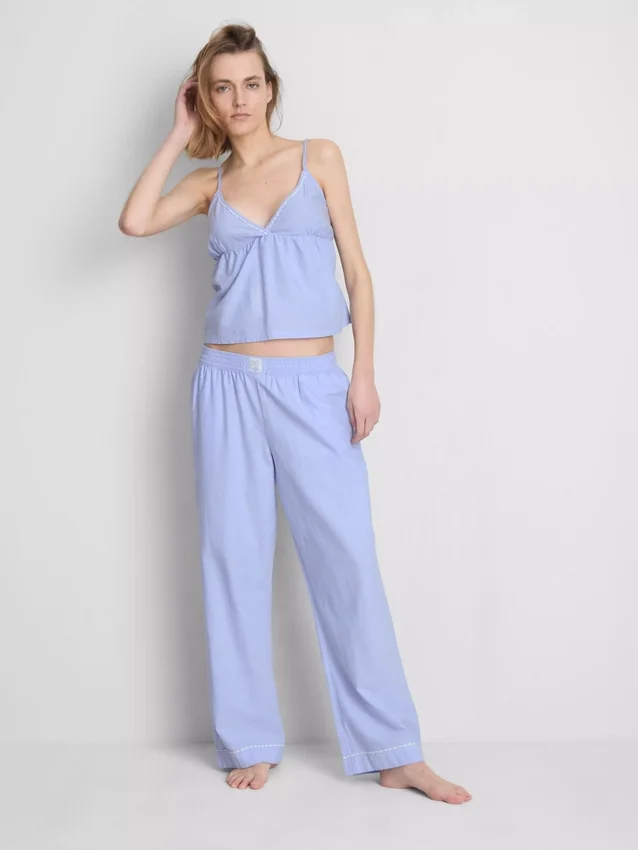 Calças de pijama em algodão tecido da Stacey Solomon