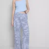 Calças de pijama em algodão xadrez