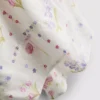 Calças de pijama florais de perna larga