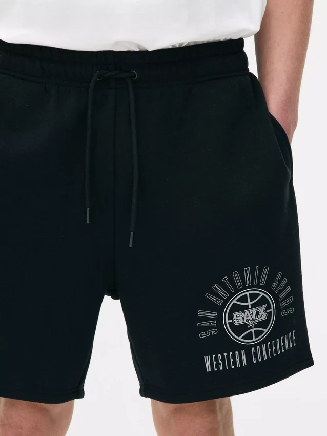 Calças de treino com cordão do San Antonio Spurs da NBA