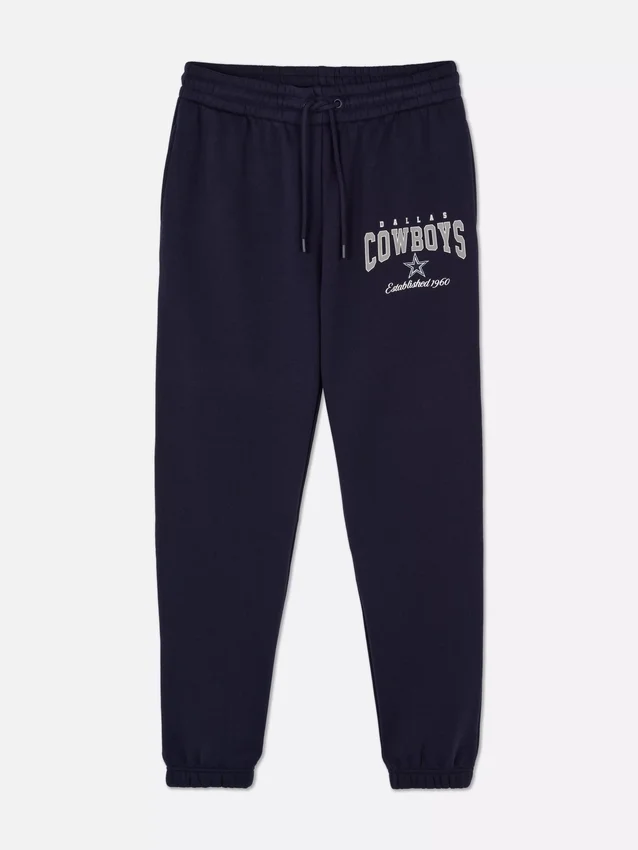 Calças de treino com estampado dos Dallas Cowboys da NFL