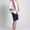 Calções chino com elevada proporção de algodão