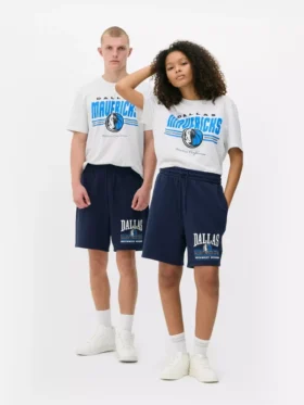 Calções com cordão da NBA Dallas Mavericks