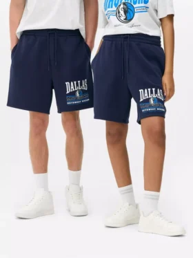 Calções com cordão da NBA Dallas Mavericks