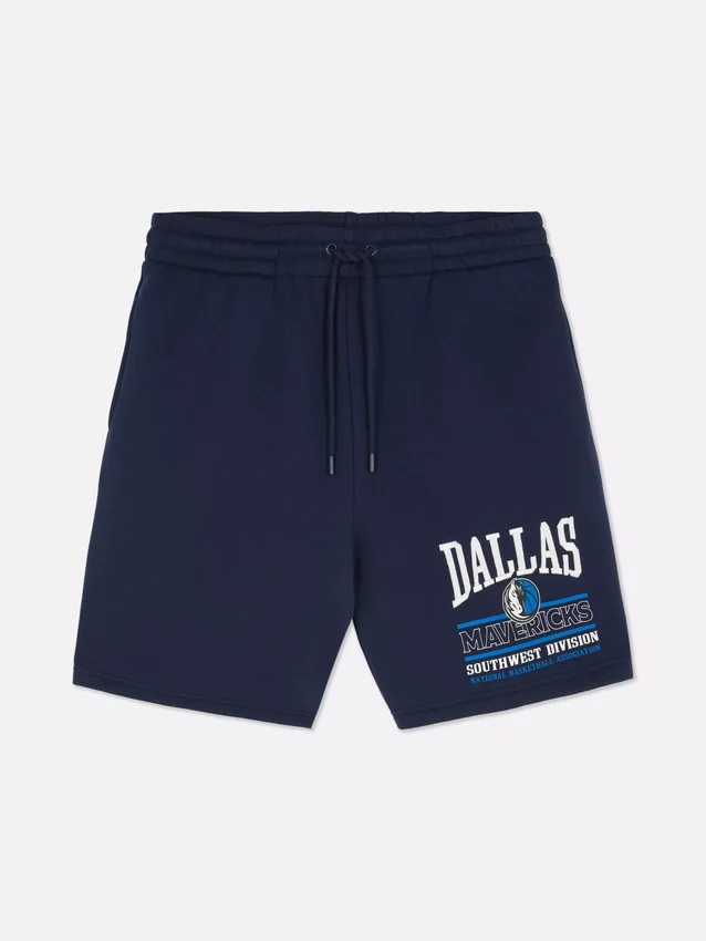 Calções com cordão da NBA Dallas Mavericks