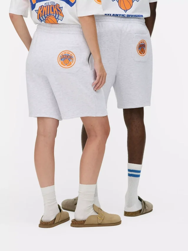 Calções com cordão da NBA dos New York Knicks