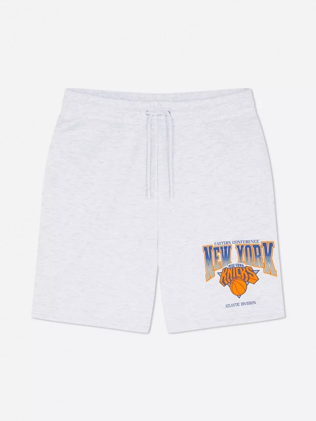 Calções com cordão da NBA dos New York Knicks