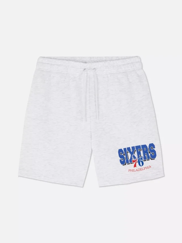 Calções com cordão da NBA Philadelphia 76ers