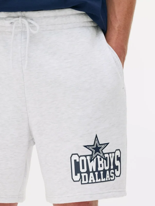 Calções com cordão da NFL Dallas Cowboys