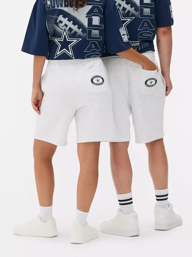 Calções com cordão da NFL Dallas Cowboys