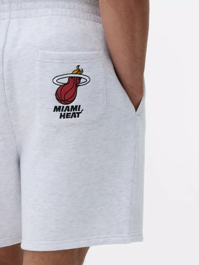 Calções com cordão do Miami Heat da NBA