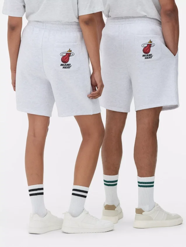 Calções com cordão do Miami Heat da NBA