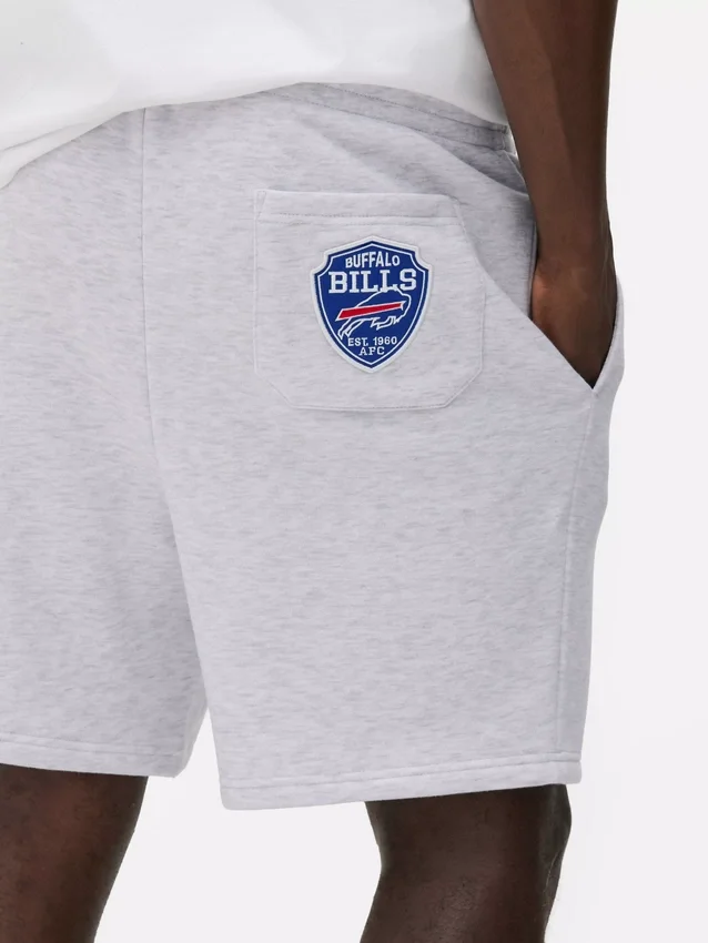 Calções com logótipo dos Buffalo Bills da NFL