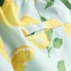Calções de banho com estampado de limão