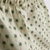 Calções de banho com textura de palmeiras