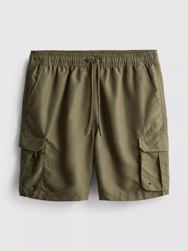 Calções de banho tipo cargo