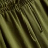 Calções de corte descontraído com textura