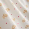Calções de pijama com canelado estampado