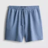 Calções de pijama com cordão texturizados