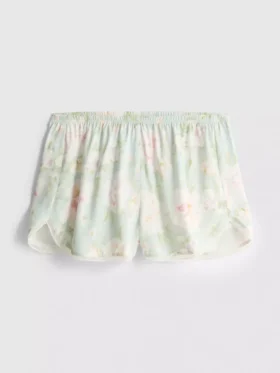 Calções de pijama com estampado floral