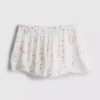 Calções de pijama com padrão floral