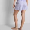 Calções de pijama de algodão estampados