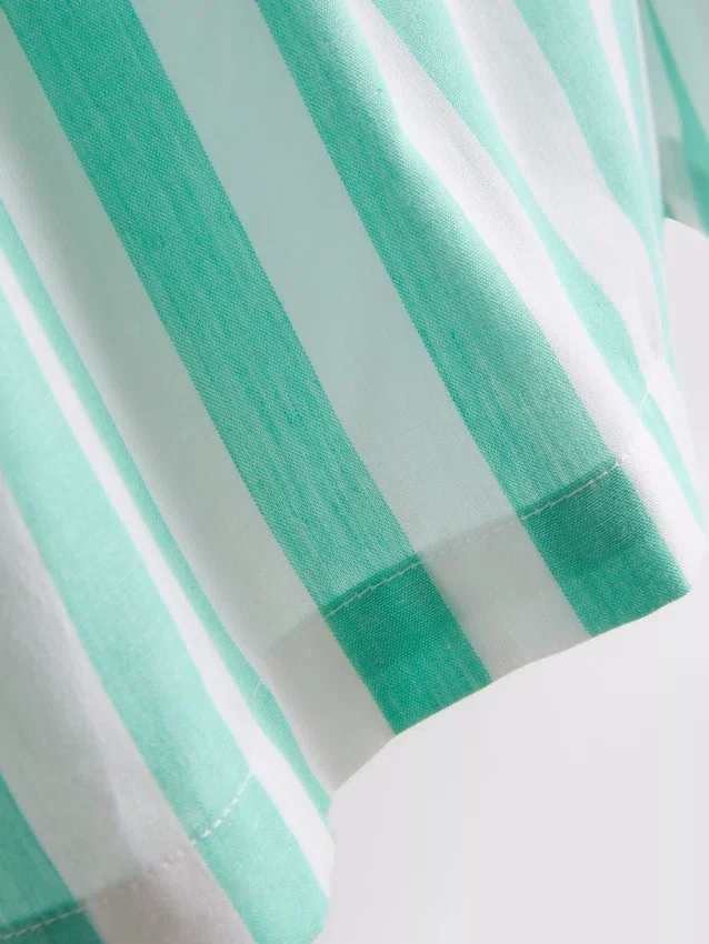 Calções de pijama em algodão tecido