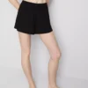 Calções de pijama em ponto de rede
