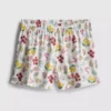 Calções de pijama em tecido de algodão