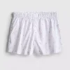 Calções de pijama em tecido de algodão