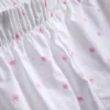 Calções de pijama em tecido de algodão