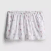 Calções de pijama florais em algodão Dobby