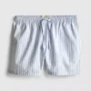 Calções de pijama às riscas