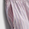 Calções de pijama às riscas em algodão, estilo «room service»