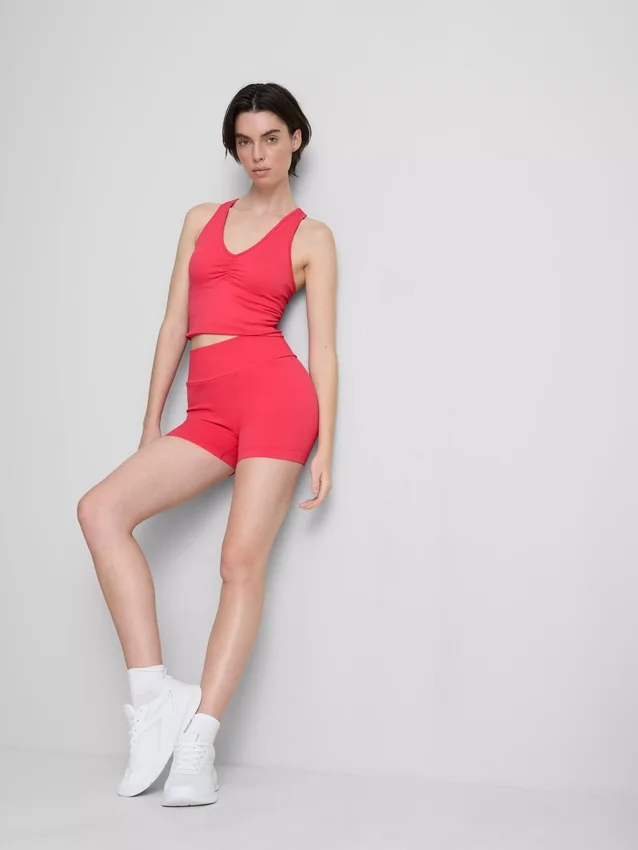 Calções desportivos sem costuras