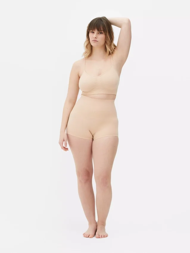 Calções modeladores sem costuras