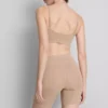Calções sem costuras com efeito lifting