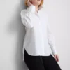 Camisa adaptável em popeline