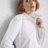 Camisa adaptável em popeline