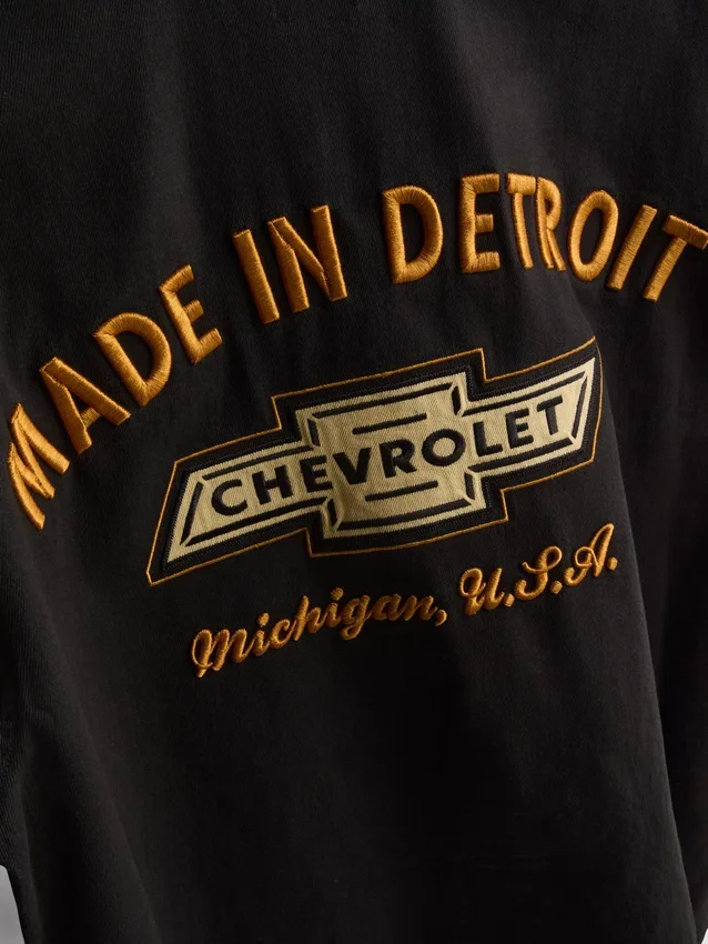 Camisa Chevrolet com gola Revere