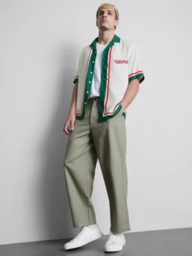 Camisa com gola Revere da Cholula