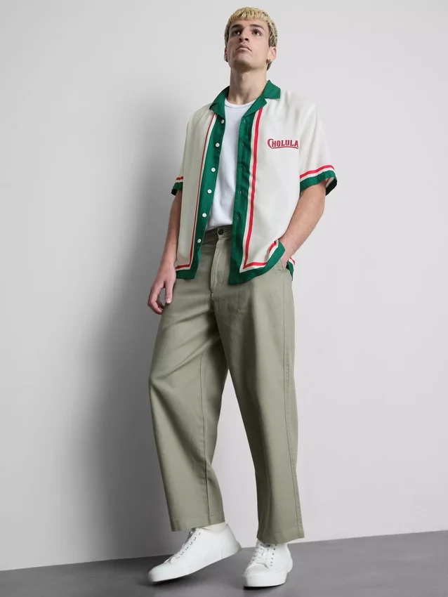 Camisa com gola Revere da Cholula