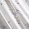 Camisa de dormir larga estilo «boyfriend» com estampado