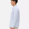 Camisa de manga comprida às riscas