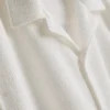 Camisa de manga curta com textura