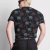 Camisa de manga curta estampada