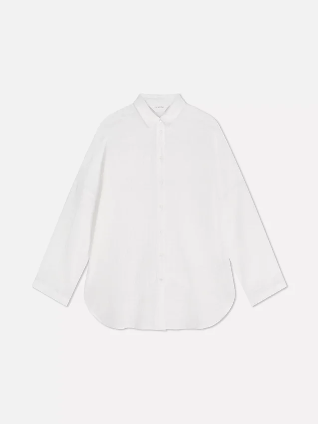 Camisa de praia transparente
