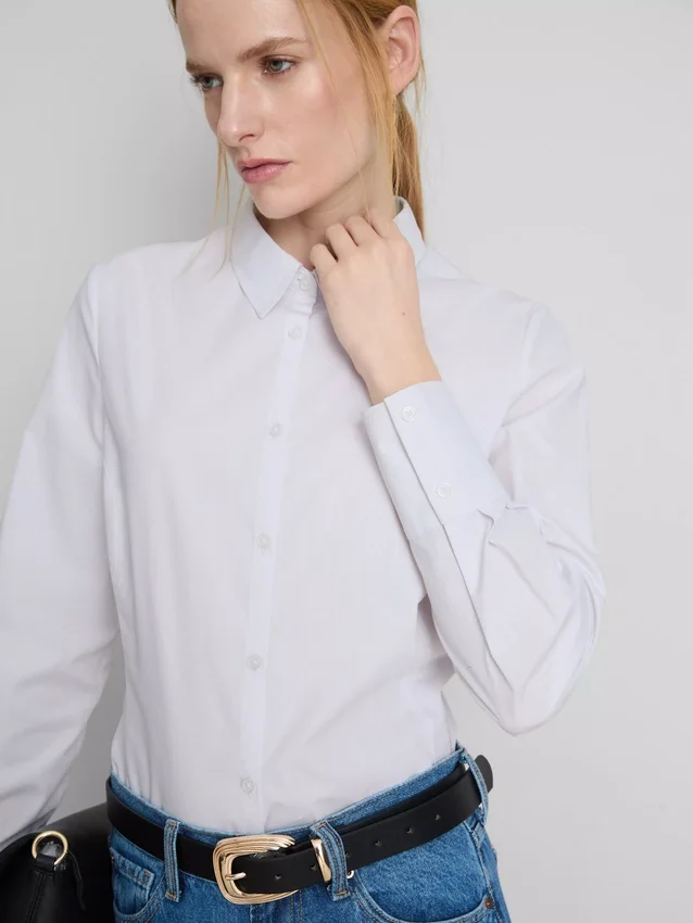 Camisa de trabalho de manga comprida