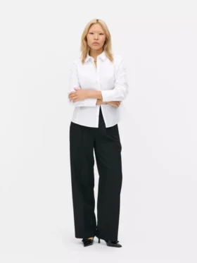Camisa de trabalho em mistura de algodão